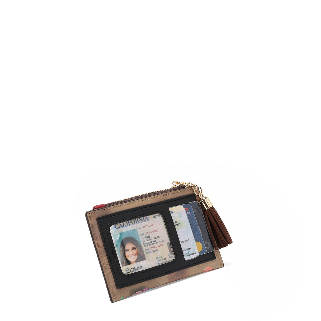 PORTA TARJETAS CON CREMALLERA (EMILY GOES PARIS)