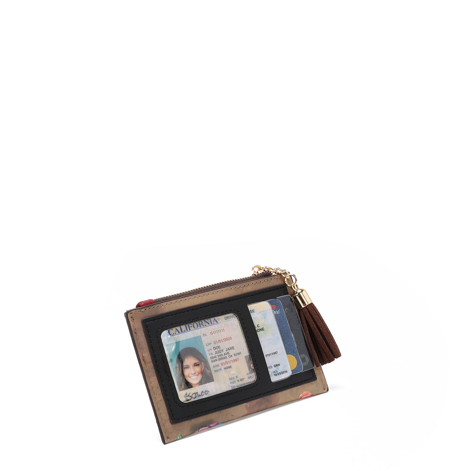 PORTA TARJETAS CON CREMALLERA (EMILY GOES PARIS)